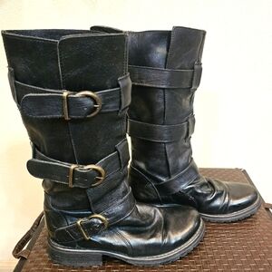 Steve Madden 5.5 black boots